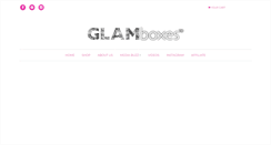 Desktop Screenshot of glamboxes.com
